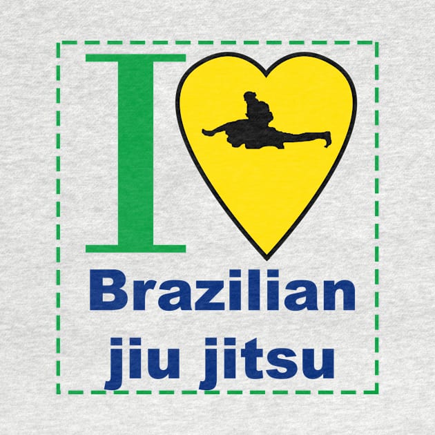 I love Brazilian jiu jitsu by OnuM2018